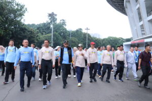 Semangat ONELabs Warnai Fun Walk Dies Natalis ke-58 Labschool UNJ